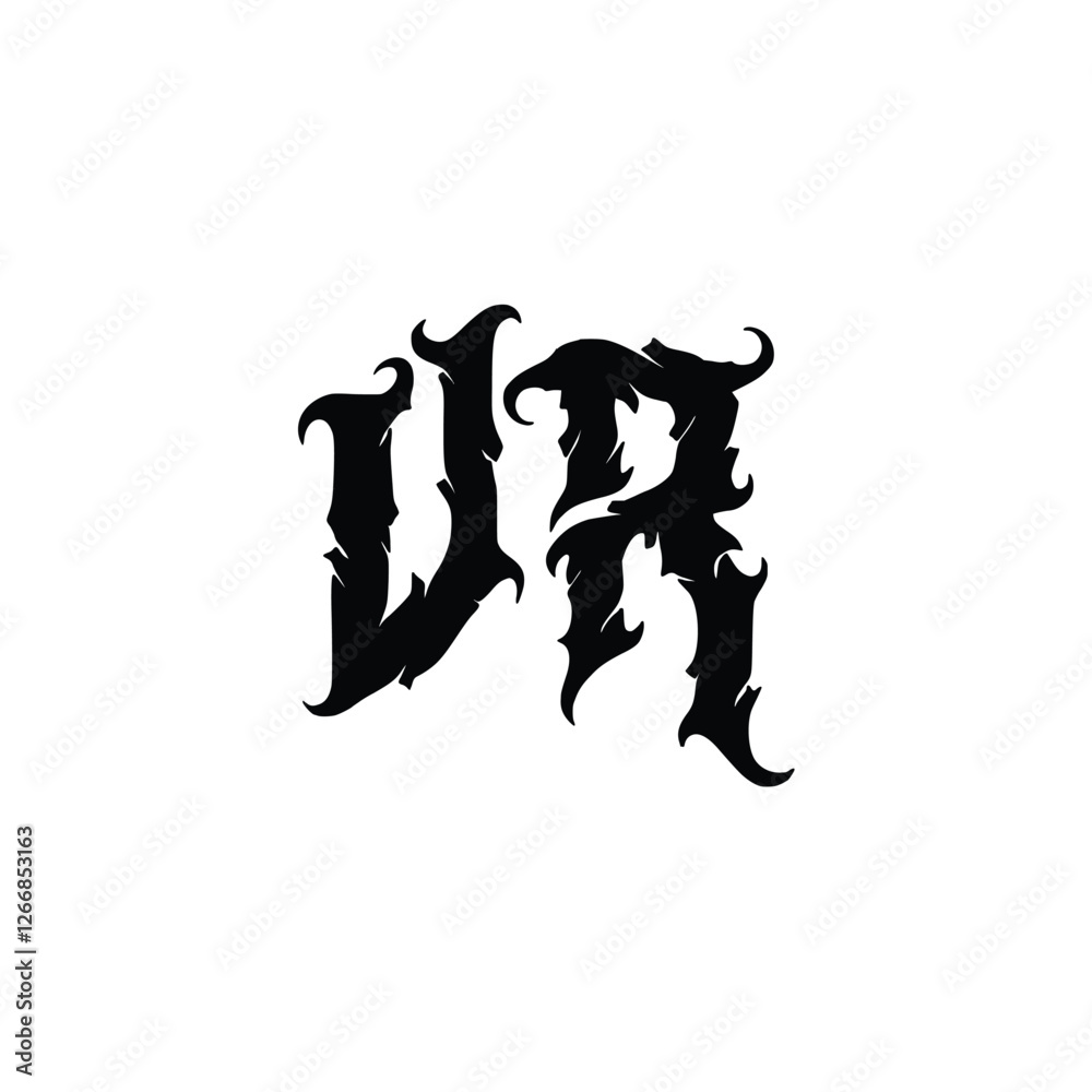 VR monogram logo design letter text name symbol monochrome logotype alphabet character simple logo VR monogram logo design letter text name symbol monochrome logotype alphabet character simple logo