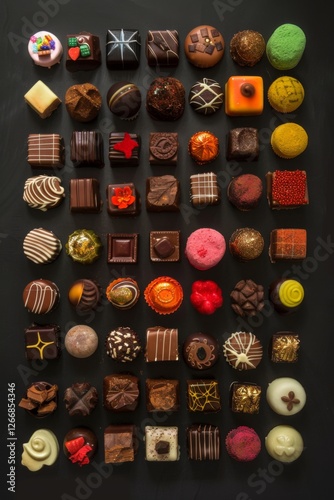 Assortment of petit fours.