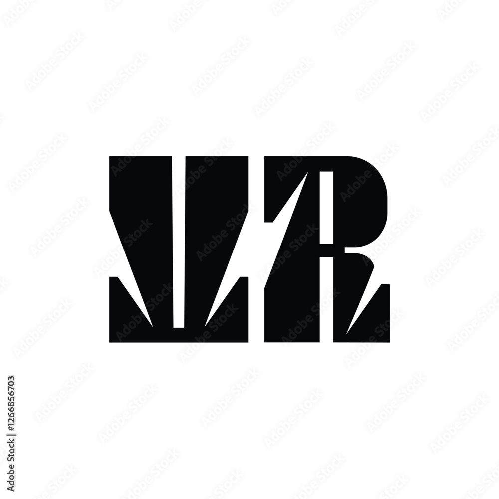 VR monogram logo design letter text name symbol monochrome logotype alphabet character simple logo VR monogram logo design letter text name symbol monochrome logotype alphabet character simple logo