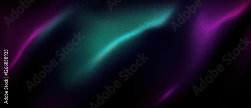 Abstract vibrant glowing streaks
