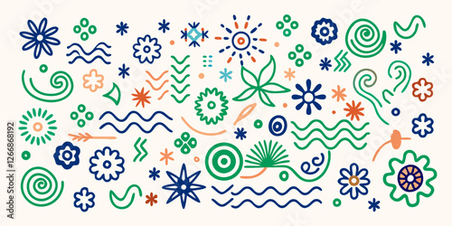 Ethereal Blooms: A Kaleidoscope of Color and Form