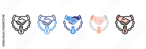 Corruption Multistyle Icon Set
