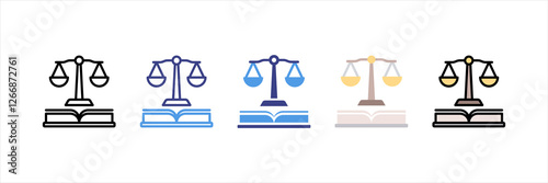 Constitution Multistyle Icon Set