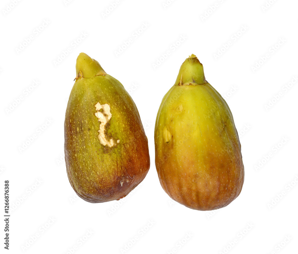 Fig isolated on white background, clipping path, full depth of field Fig isolated on white background, clipping path, full depth of field