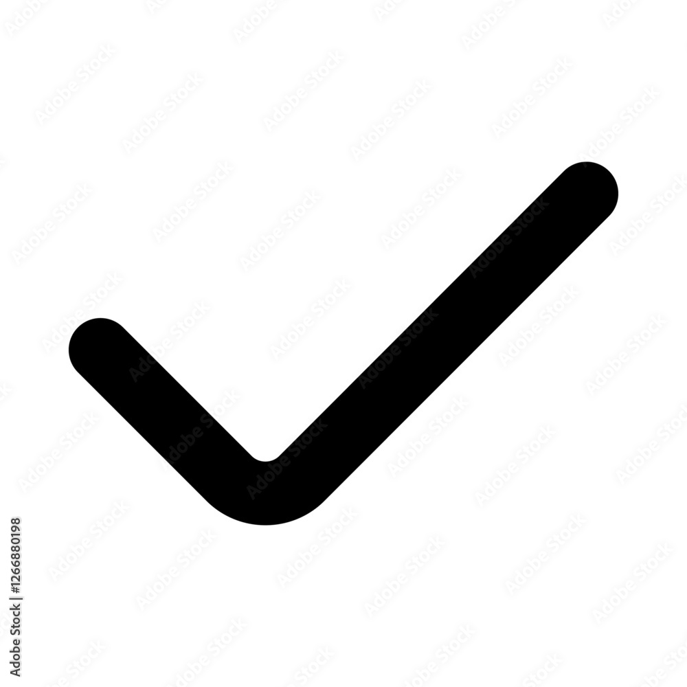 Accepted Icon - Minimalist Simple Icon Accepted Icon - Minimalist Simple Icon