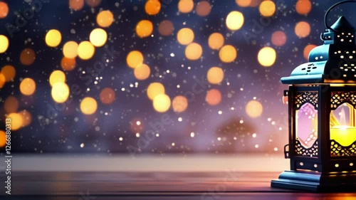 Enchanting Lantern Glow, A Captivating Visual Experience of Light and Shadow