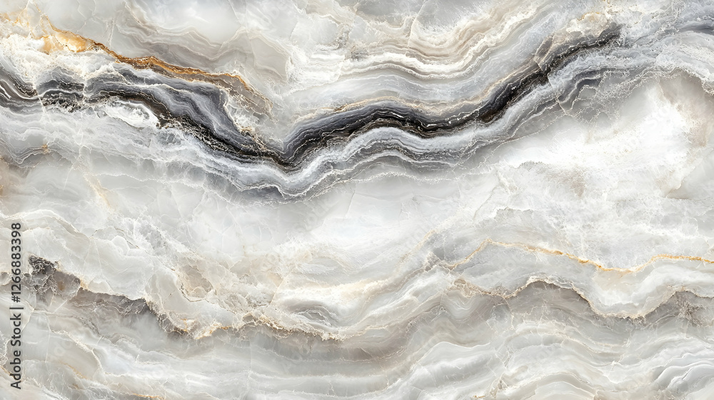 Obraz premium Gray and white marble texture background