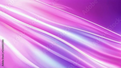 Luminous flowing gradient background in pink and purple hues