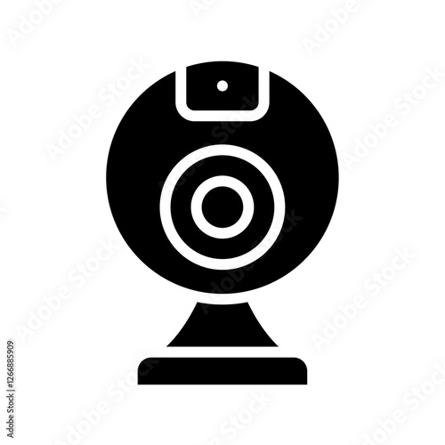 Web Cam Icon - Minimalist Simple Icon