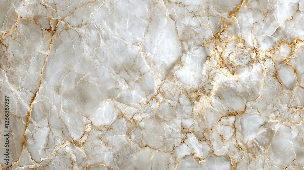 Veined Marble Surface