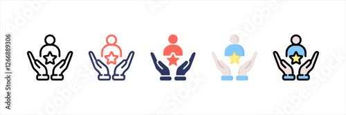 Mentor Multistyle Icon Set