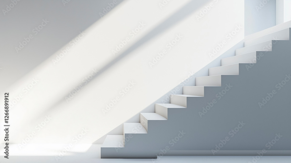 Minimalistic close-up of stair steps leading to a diploma, highlighting the pursuit of knowledge. Minimalistic close-up of stair steps leading to a diploma, highlighting the pursuit of knowledge.