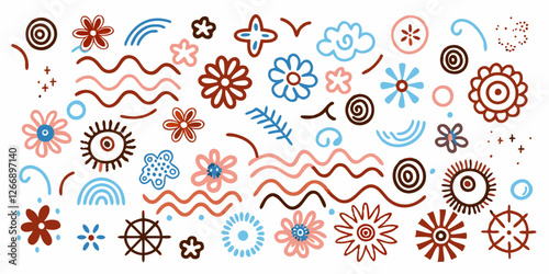 Floral Fantasia: A Kaleidoscope of Abstract Elegance