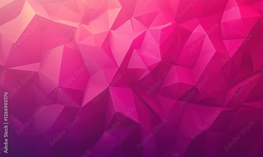 Abstract geometric background in vibrant pink and purple tones with 3D effect Abstract geometric background in vibrant pink and purple tones with 3D effect