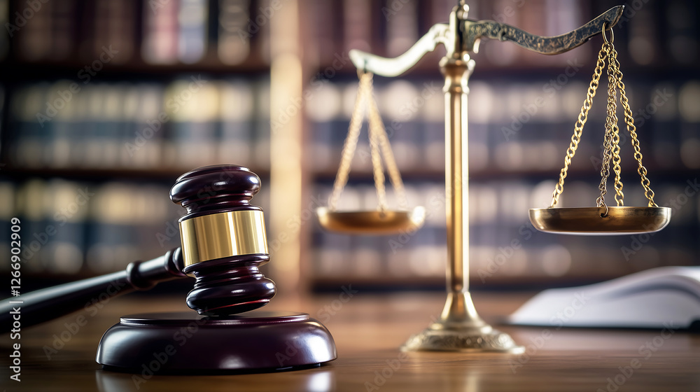 Judge Gavel Scales of Justice and Law Books Used in Courtrooms Legal Offices and Law Firms Judge Gavel Scales of Justice and Law Books Used in Courtrooms Legal Offices and Law Firms