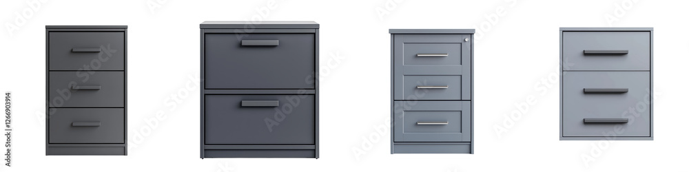 Sleek and functional gray metal storage drawers with multiple drawers for efficient organization and space saving in a modern home or office interior Minimalist and contemporary design Sleek and functional gray metal storage drawers with multiple drawers for efficient organization and space saving in a modern home or office interior Minimalist and contemporary design