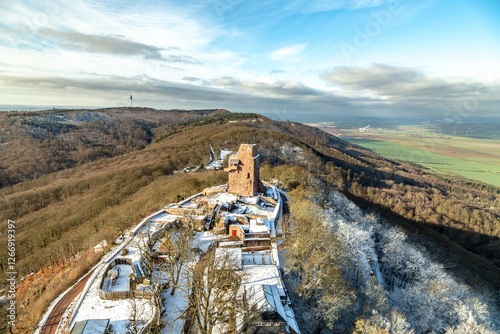 Wilhelm I Monument on Kyffhaeuser Mountain Thuringia, Germany