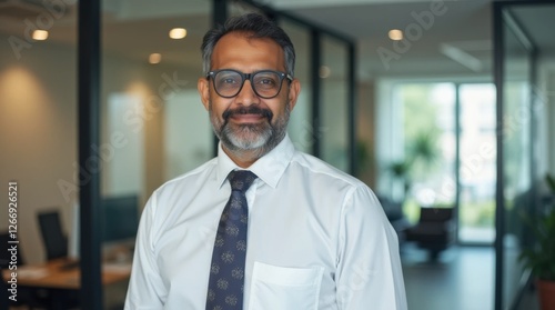 Portrait of a Senior Indian Software Engineer