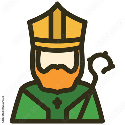 Saint Patrick Icon