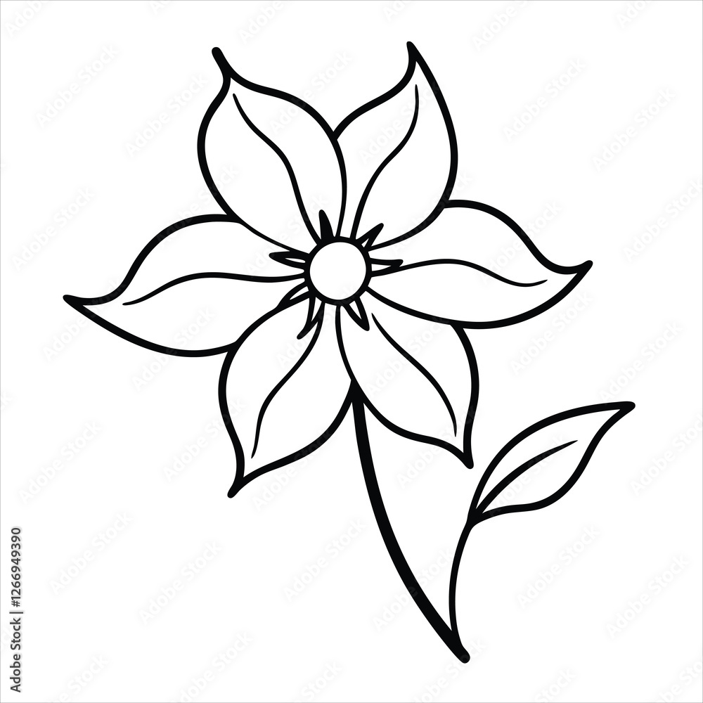 abstract flower vector illustration abstract flower vector illustration