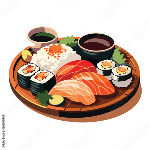 food, asian, restaurant, japanese, meal, delicious, sushi, cuisine, chinese, fresh, japan, rice, japanese food, japanese cuisine, smile, tasty, woman, illustration, man, gourmet, art, background, tabl