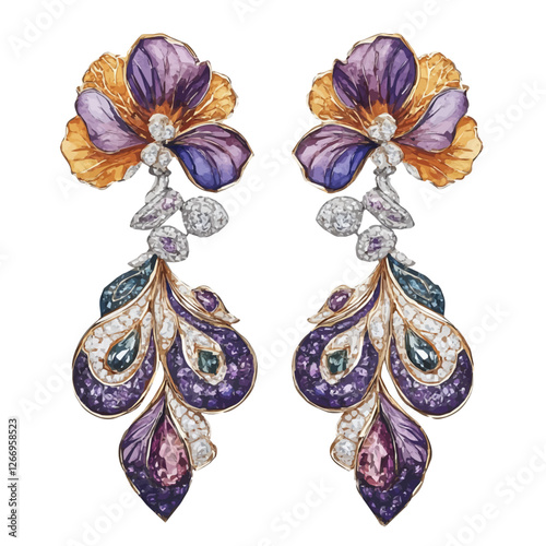 Bulgari earrings showcase timeless elegance with exquisite craftsmanship .These earrings feature premium materials like gold, diamonds, and precious gemstones.

