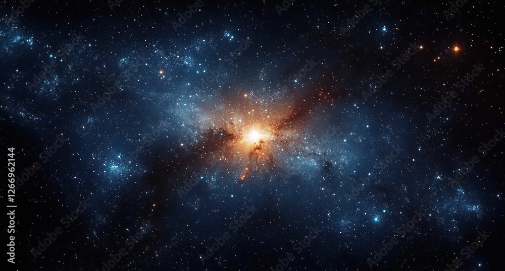 Swirling Galaxy Stars in Deep Space Abstract Cosmic Surrealism Night Sky Swirling Galaxy Stars in Deep Space Abstract Cosmic Surrealism Night Sky