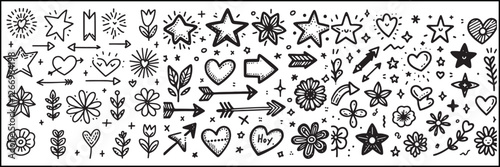 A Black and White Icon Extravaganza