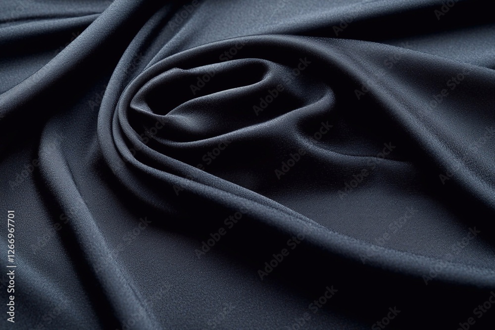 Obraz premium Discovering the Elegance of Silk in Cosmetology With a Plain Backdrop for Enhanced Artistry