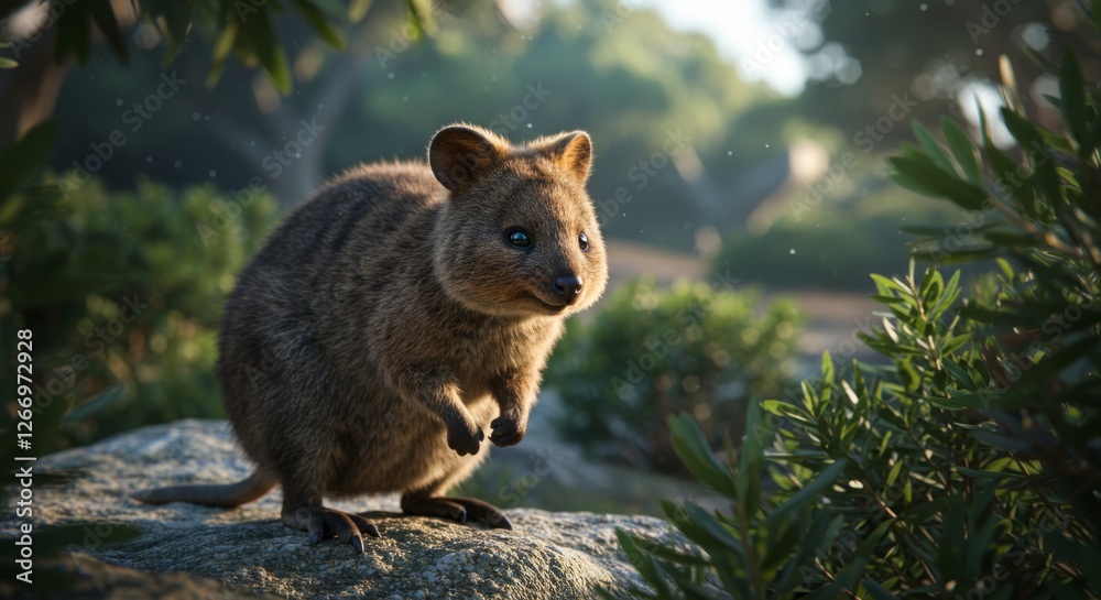 Naklejka premium brown bear cub