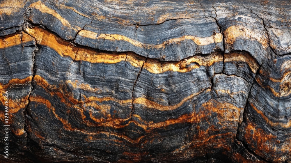 A Close-Up of a Log's Textured Surface with Rich Brown and Black Patterns A Close-Up of a Log's Textured Surface with Rich Brown and Black Patterns