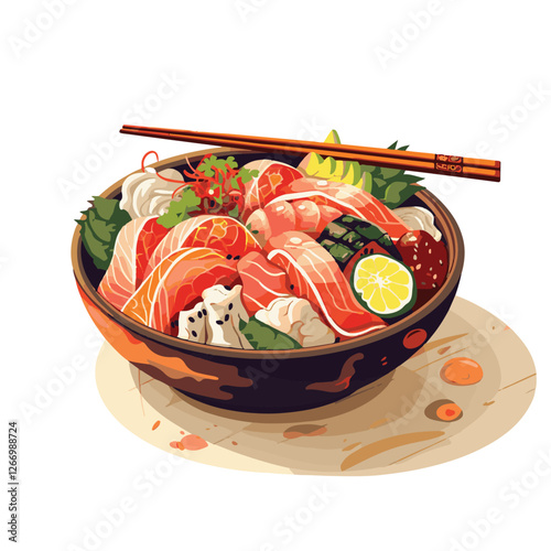 food, asian, restaurant, japanese, meal, delicious, sushi, cuisine, chinese, fresh, japan, rice, japanese food, japanese cuisine, smile, tasty, woman, illustration, man, gourmet, art, background, tabl