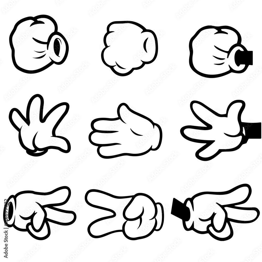 rock paper scissors vector hand art design rock paper scissors vector hand art design