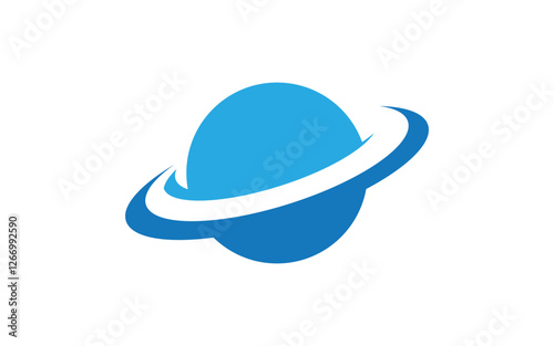 Planet globe Logo icon vector design template