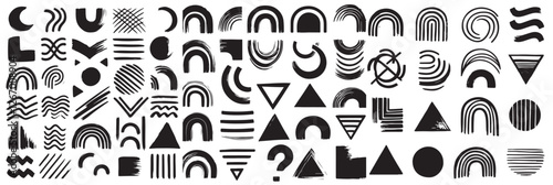 Abstract Harmony: A Silhouette Symphony