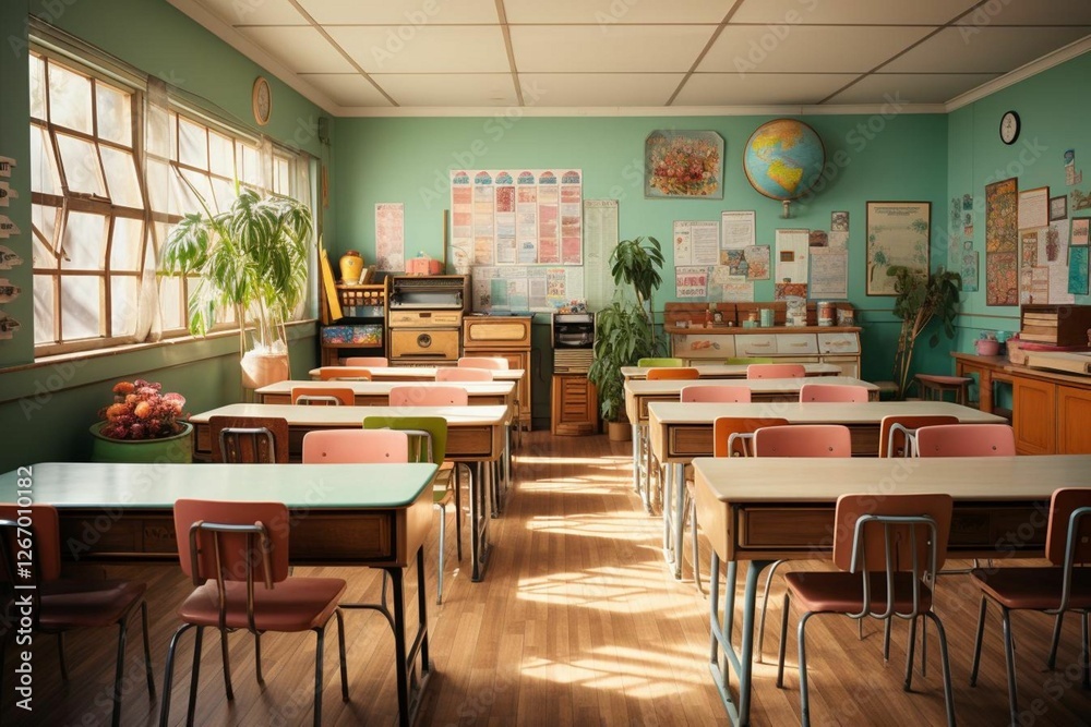 Bright and Cozy Classroom: A Space for Learning Bright and Cozy Classroom: A Space for Learning