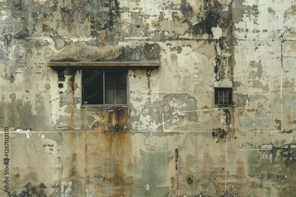 Photo of White rotten wall of old abandoned industrial building. Background texture for backdrops or mapping Photo of White rotten wall of old abandoned industrial building. Background texture for backdrops or mapping