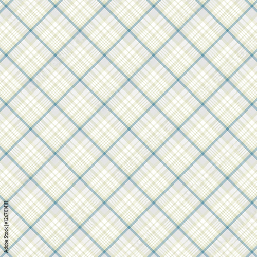 seamless blue plaid pattern 