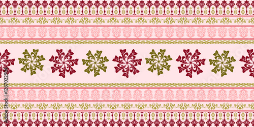 Damask Pattern and background. Vector Illustration digital file download for print, printable, wallpaper, background, decoration and many projects.