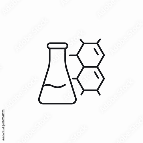 chemistry class icon sign vector