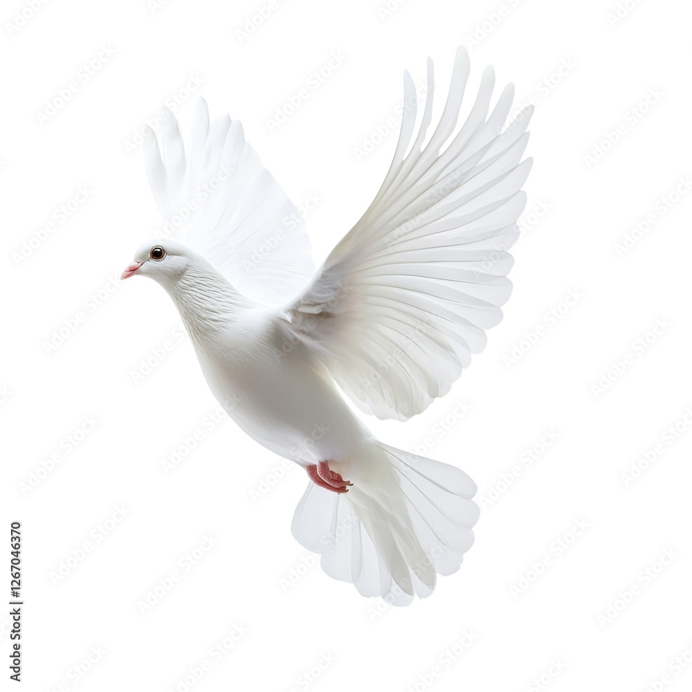 graceful white dove in mid flight, showcasing its elegant wings and serene presence. This captures essence of peace and freedom beautifully graceful white dove in mid flight, showcasing its elegant wings and serene presence. This captures essence of peace and freedom beautifully