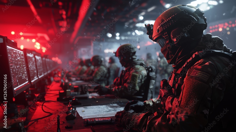 Lighting Emphasizes Tension in Military Coordination Efforts Lighting Emphasizes Tension in Military Coordination Efforts