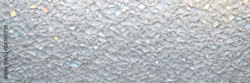 Hintergrund Grafik im Mosaik-Stil - Irisierendes weiß
