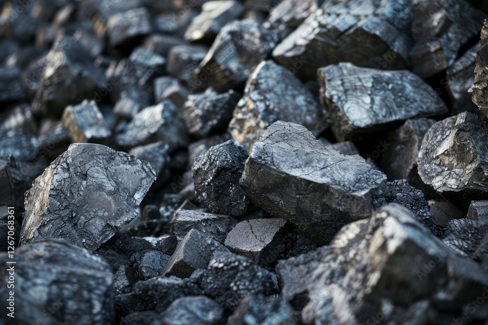 Photo of Big pile of natural black coals. Detailed image Photo of Big pile of natural black coals. Detailed image