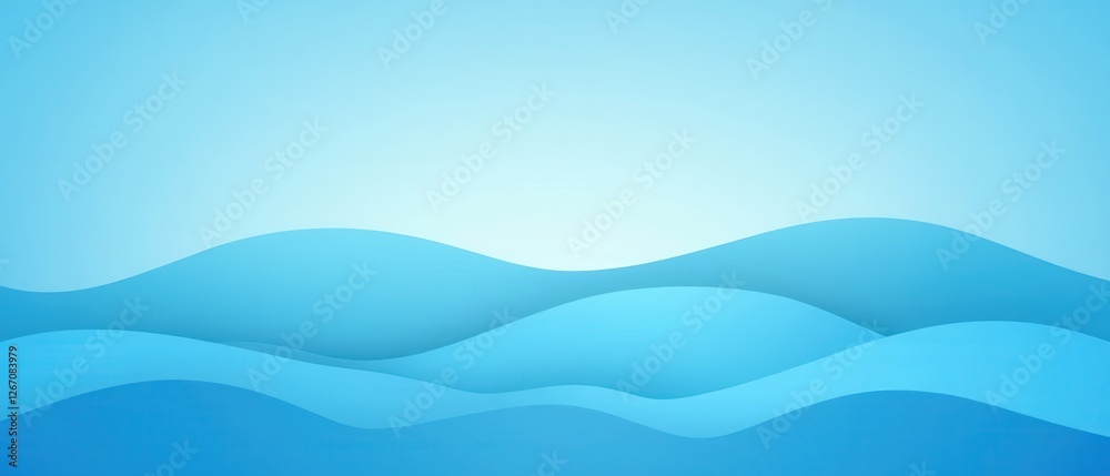 Modern Soft Abstract Textured Background. Abstract blue waves with a smooth gradient background. Modern Soft Abstract Textured Background. Abstract blue waves with a smooth gradient background.