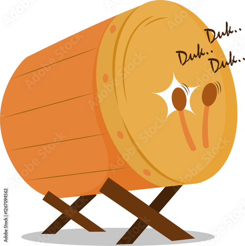 beduk or drum in the context of Eid al-Fitr