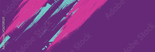 game brush purple neon banner Car sticker livery wrap abstract sporty lines paint splash grunge sports brush