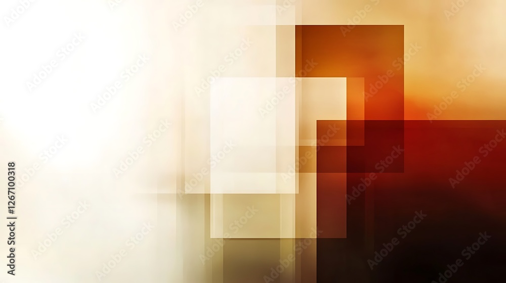 Abstract Geometric Design in Warm Tones Abstract Geometric Design in Warm Tones