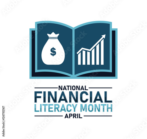 National Financial Literacy Month banner for social media post