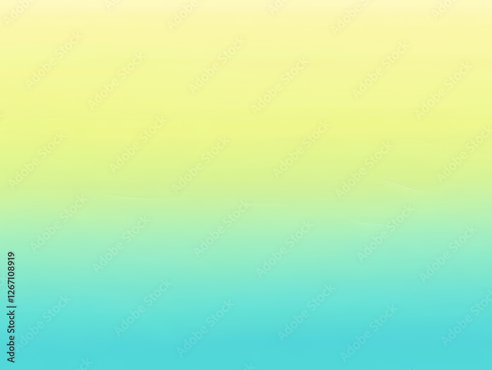 Fototapeta premium Pastel Yellow to Teal Gradient Background